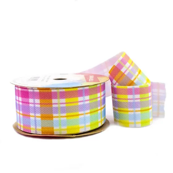 Fita Xadrez Jeans Estampada Sinimbu 1949 38Mm Com 10 Metros