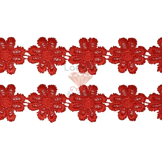 Renda Flor De Guipir 20Mm Com 14 Metros