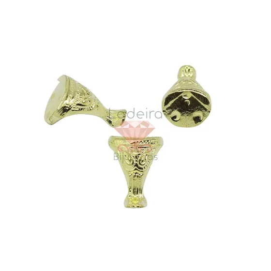Pe De Bandeja Egipcia Peq. 20X16Mm C/12Pcs