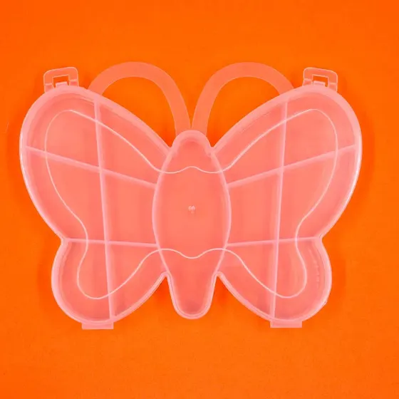 Caixa Borboleta Organizadora 13X18Cm Em Plastico
