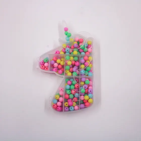 Caixa Organizadora Unicornio 10X18Cm Com 9 Divisorias - Cristal Transparente 001