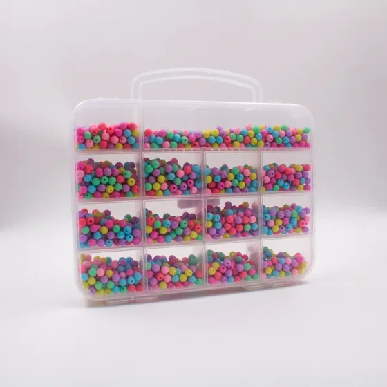 Caixa Organizadora Maleta 18X25Cm Com 14 Divisorias - Cristal Transparente 001