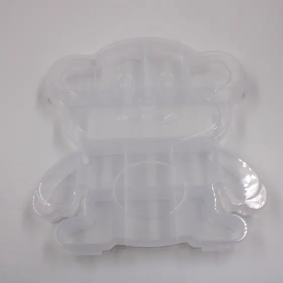 Caixa Organizadora Macaco 17X15Cm Em Plastico