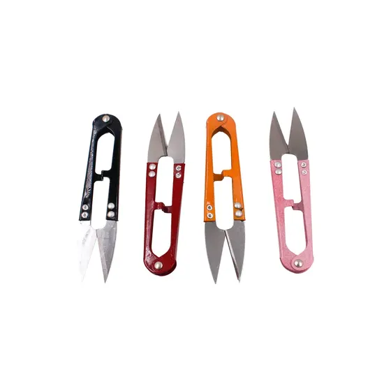 Tesoura Para Arremate 11Cm Em Ferro Com 12 Unidades - Colorido