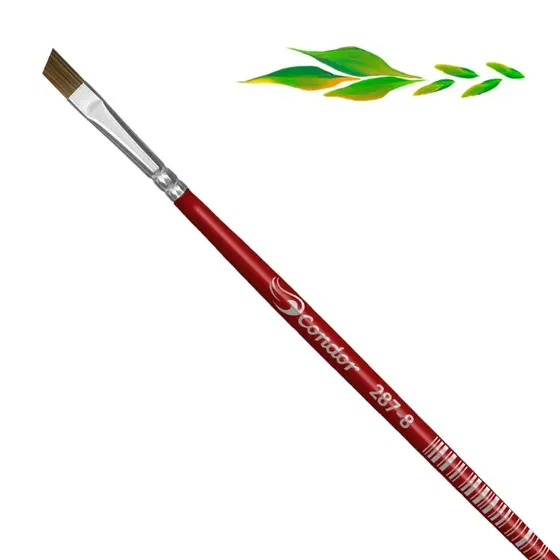 Pincel Lingua De Gato Filamento Sintetico 286 Condor