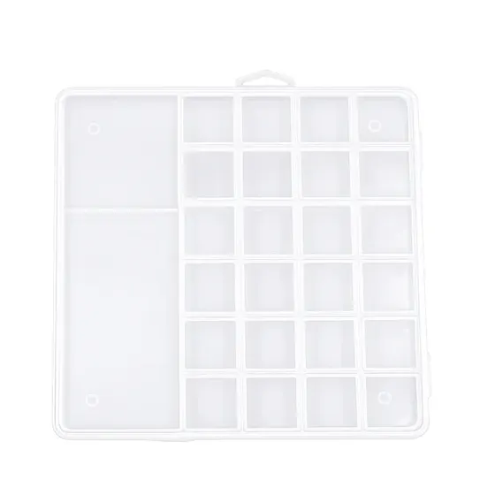 Caixa Organizadora 19X20Cm Em Plastico Com 26 Divisorias