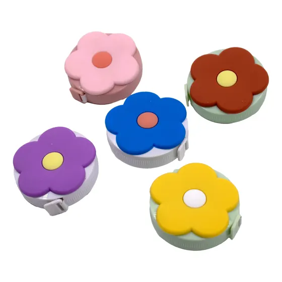 Fita Metrica Florzinha 05Cm Em Plastico Com 10 Pecas