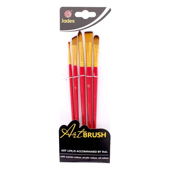 Kit Pincel Profissional Com 05 Unidades