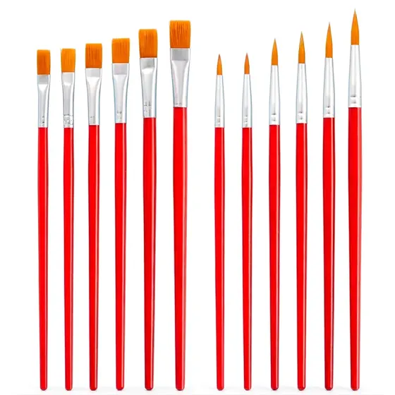 Kit Pincel Mania De Criar Com 12 Unidades