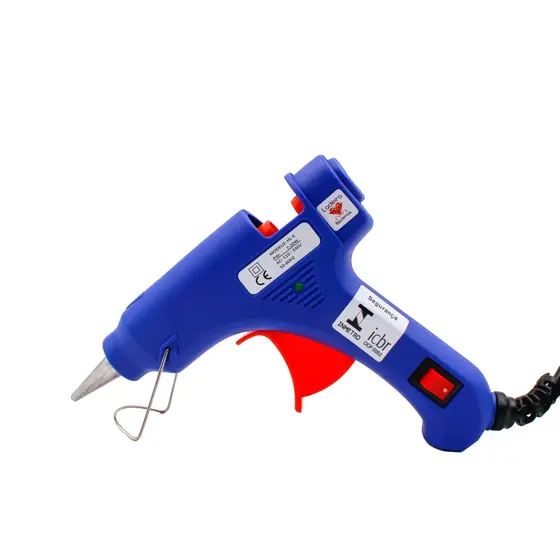 Pistola De Cola Quente Profissional Ladeira 20W