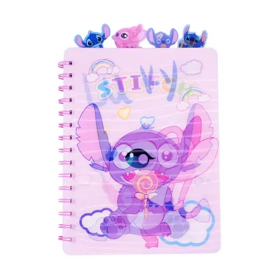 Caderno 3D Stitch E Xepa A5