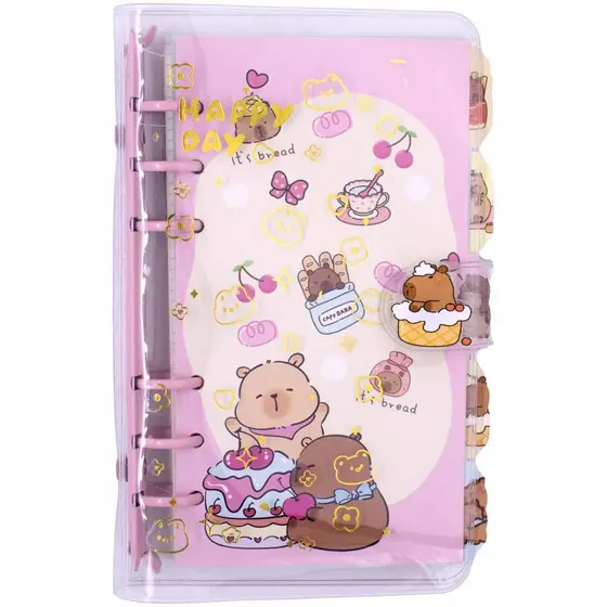 Caderno Fichario Capivara 11X17Cm