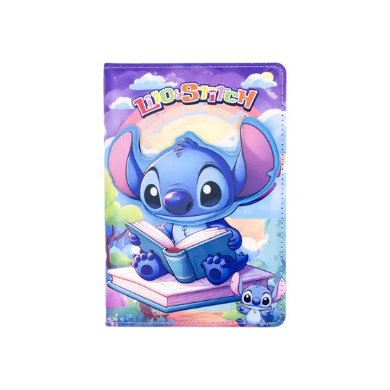 Caderno Brochura Stitch E Livros 13X19Cm