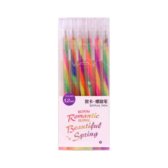 Caneta Tie Dye Com 06 Pecas