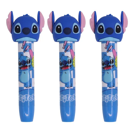 Borracha Rosto Stitch Com 25 Pecas