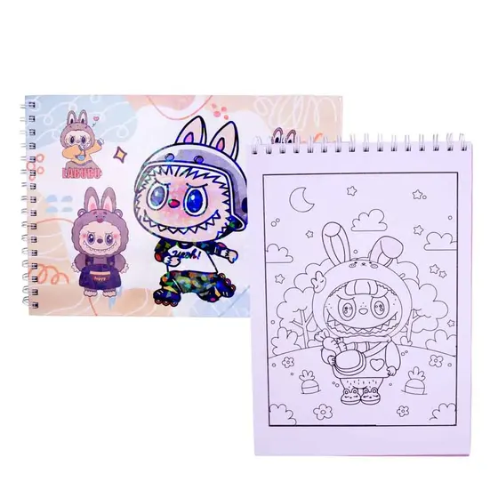 Livro De Colorir Labubu A4