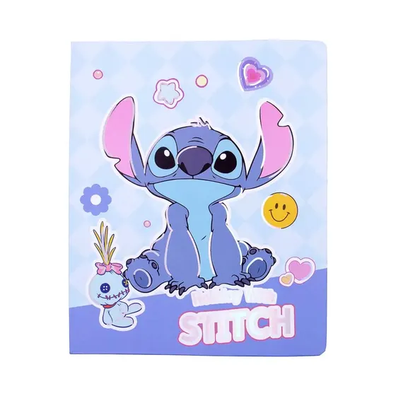 Fichario Universitario Stitch 72 Folhas