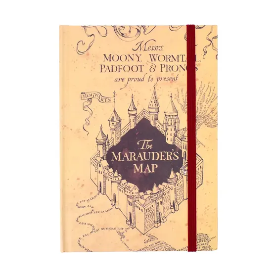 Caderno Mapa Do Maroto Harry Potter