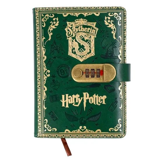 Diario Casas Harry Potter Com Fecho Secreto