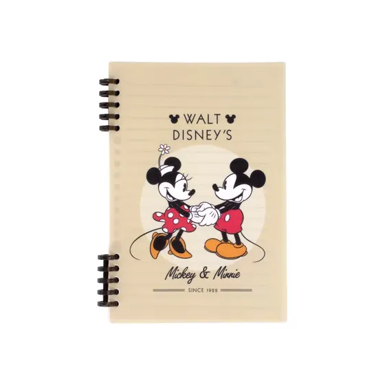 Caderno Fichario Mickey Mouse A5 Com 60 Folhas