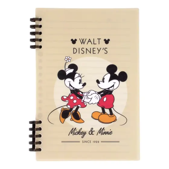 Caderno Fichario Mickey Mouse B5 Com 60 Folhas