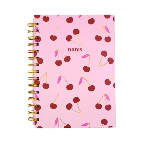 Kit Caderno Espiral Com Caneta E Bloco De Notas