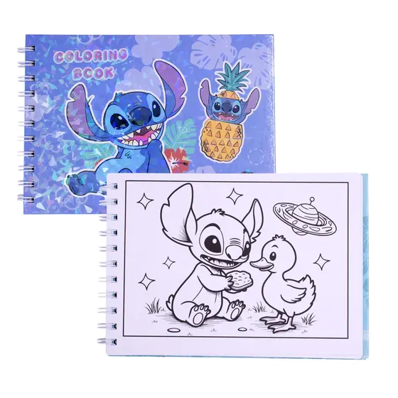 Caderno De Desenhos Para Colorir Stitch Unidade - Stitch 02