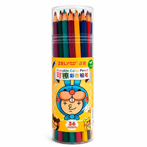 Lapis De Cor Apagavel Com 36 Cores