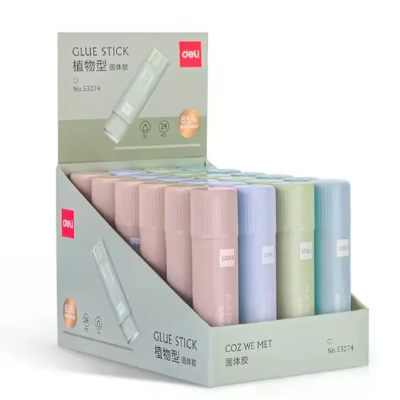 Cola Bastao Soft Color Com 24 Unidades