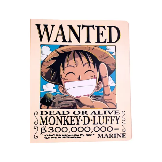 Caderno Fichario One Piece A5