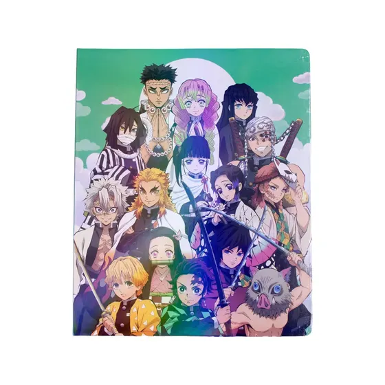 Caderno Fichario Demon Slayer A5