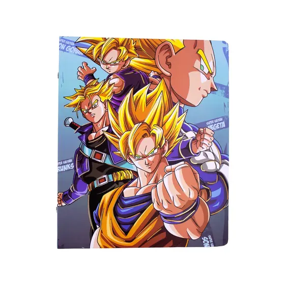Caderno Fichario Dragon Ball A5