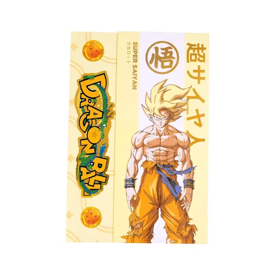 Agenda Brochura Com Fecho Velcro Dragon Ball
