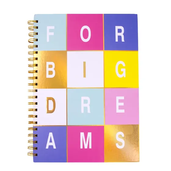 Caderno Capa Dura Universitario Be Nice Com 100 Folhas