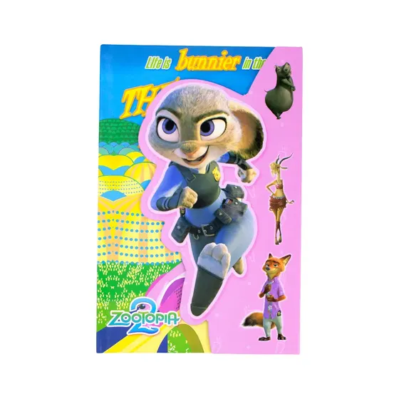 Caderno Brochura A5 Zootopia