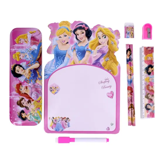 Kit Papelaria Completo Infantil Com 07 Pecas