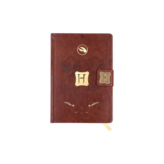 Caderno Quadribol 19.5X14.5Cm Unidade - Marrom