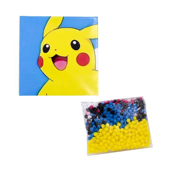 Kit Tela Pintura De Pompom 5D Infantil