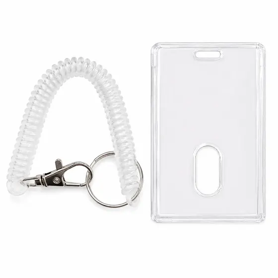 Porta Cartoes K-Pop Com Chaveiro 54X85Cm Em Plastico Unidade - 001