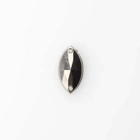 Chaton Para Costura Navete Sextavado 6X12Mm Em Abs Com 500Gr