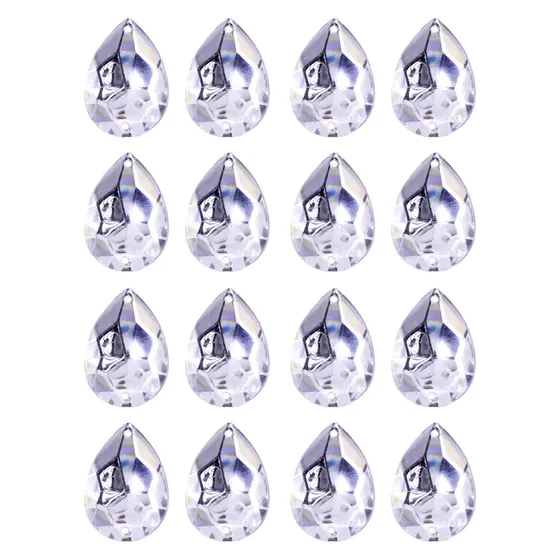 Chaton Para Costura Gota Em Acrilico 18X25Mm