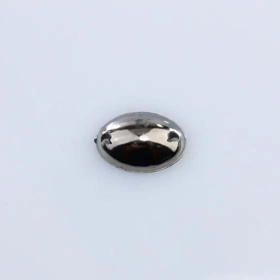Chaton Para Costura Oval 10X14Mm Em Plastico Com 500Gr