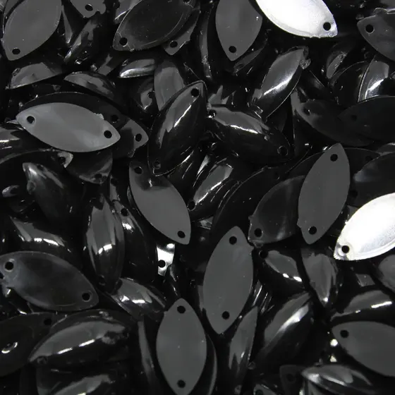 Chaton Para Costura Navete 7X15Mm Em Plastico Com 500Gr