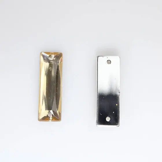 Chaton Para Costura Palito 8X24Mm Em Acrilico Com 500Gr