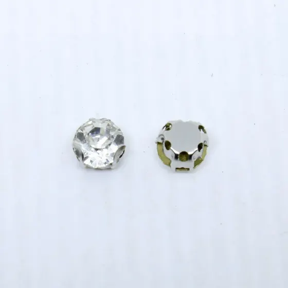 Strass De Costura C/Caixinha 3 Garras Ss34 Em Latao Com 720 Pecas
