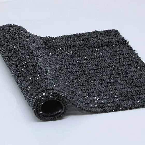 Micro Manta Faixa Strass 24X40Cm Em Resina