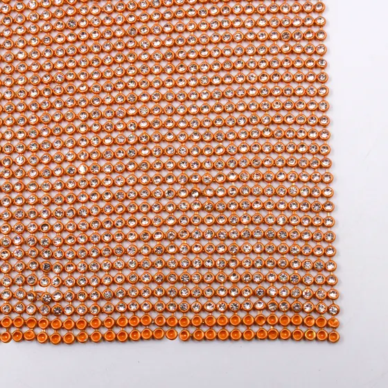 Manta De Strass Sem Cola 45X120Cm Em Aluminio E Vidro
