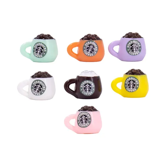 Caneca De Cafe 15Mm Em Resina Com 50 Pecas