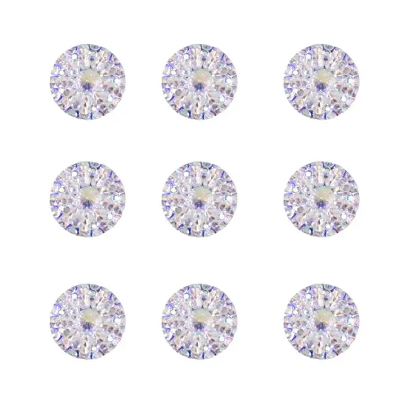 Chaton Redondo Com Strass 14Mm Para Costura Com 300 Pecas
