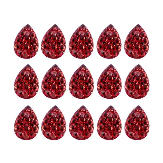 Chaton Cascalho Gota 10X14Mm Para Costura Com 500 Pecas